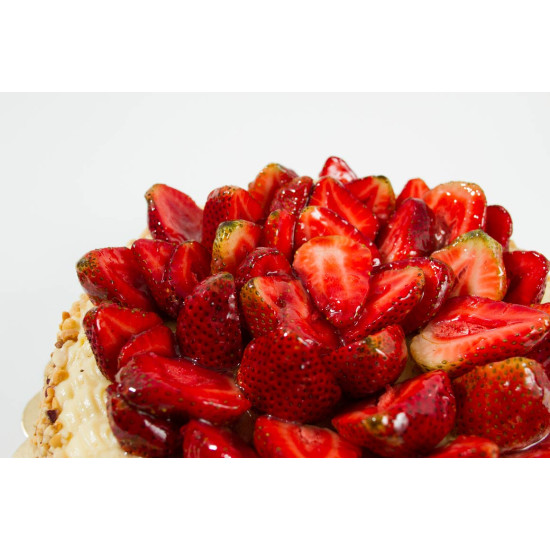 Torta de Fresas "Delicia" de Paulas Cake Torta de Fresas "Delicia" de Paulas Cake