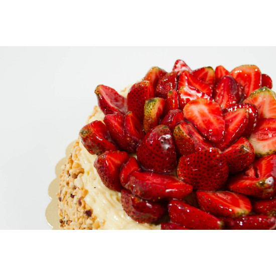 Torta de Fresas "Delicia" de Paulas Cake Torta de Fresas "Delicia" de Paulas Cake