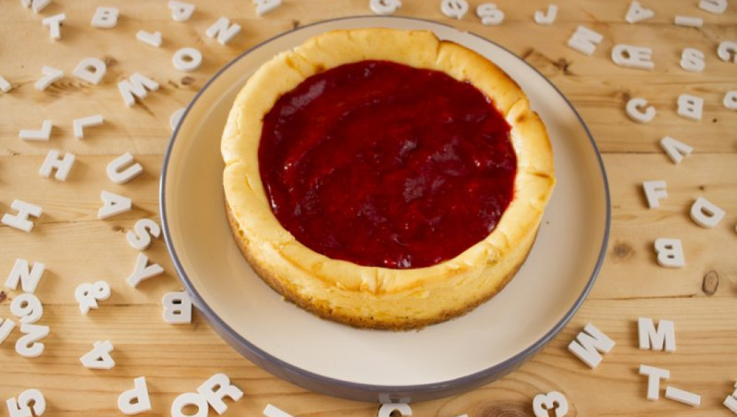 Receta de Cheesecake de fresas Receta de Cheesecake de fresas