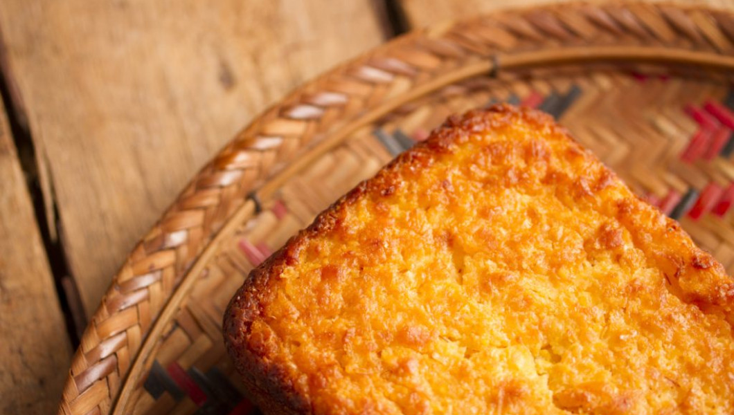 Torta de maíz con harina para cachapas Torta de maíz con harina para cachapas