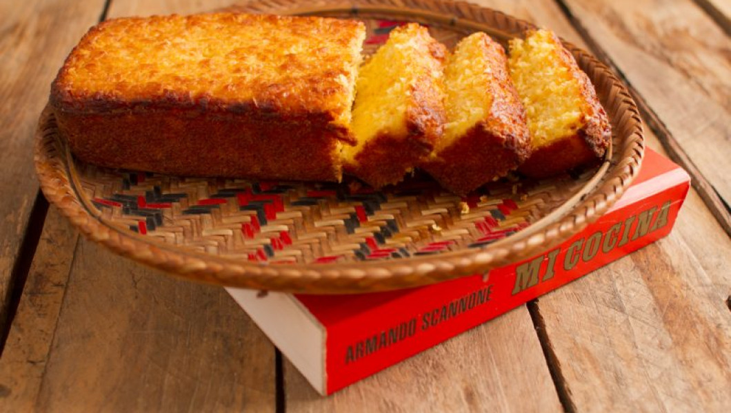 Torta de jojoto, del libro Mi Cocina de Armando Scannone Torta de jojoto, del libro Mi Cocina de Armando Scannone