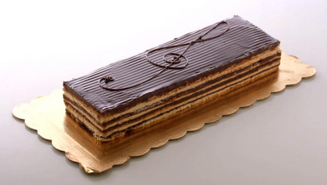 La torta Ópera: un clásico con chocolate y café La torta Ópera: un clásico con chocolate y café